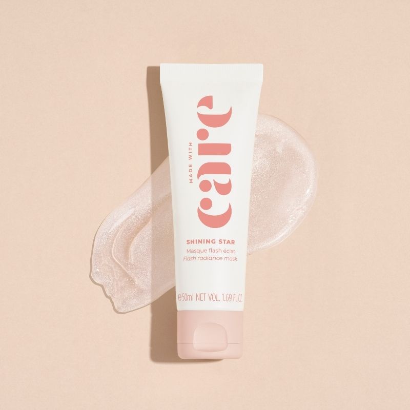 Shining star masque flash éclat texture